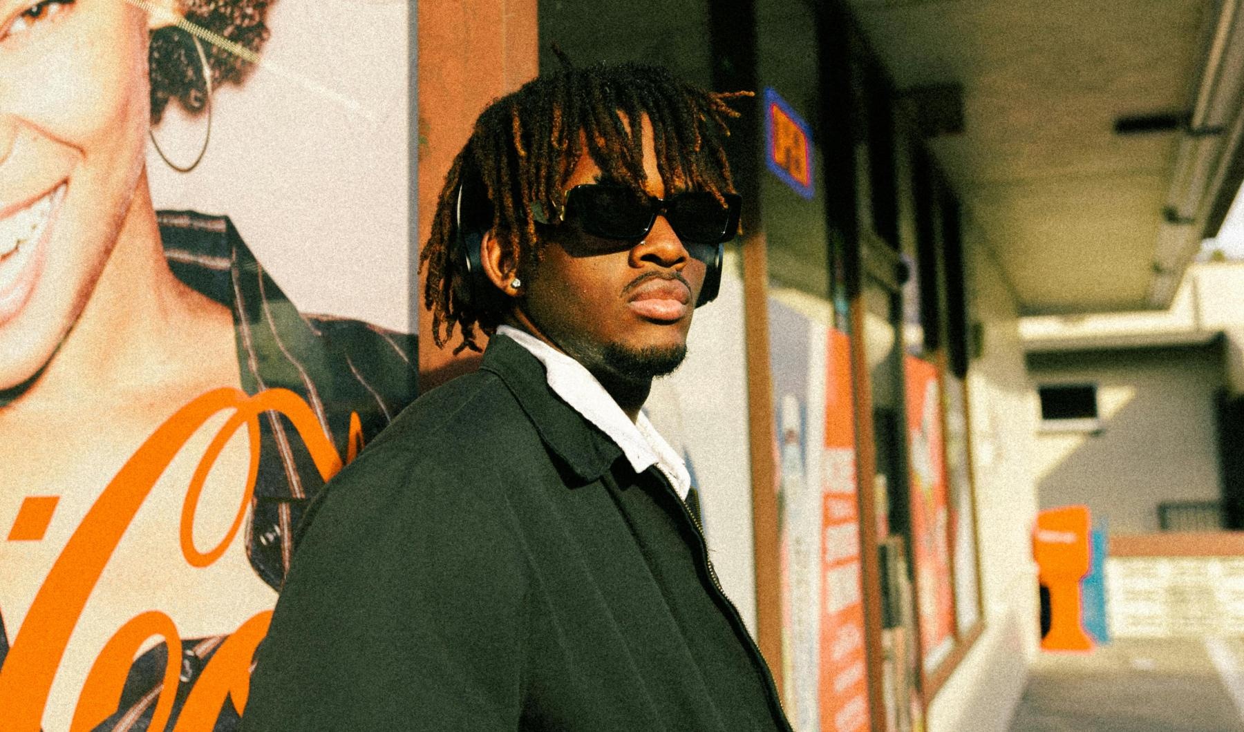 a man wearing sunglasses